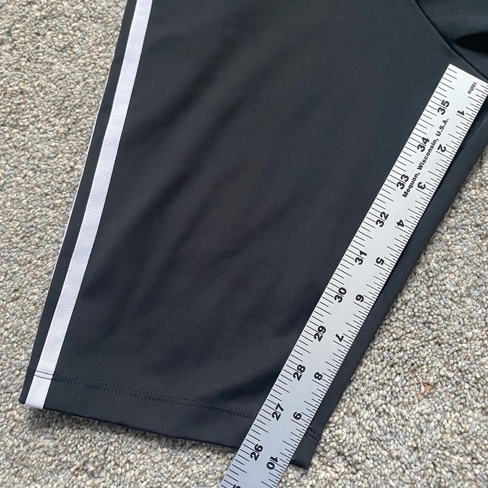 Adidas Primeblu Biker Shorts Tights Women Size S Black Logo High Rise Inseam 10" - Picture 7 of 7